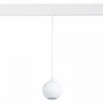Магнитный трековый светильник подвесной белый LED 1*12W 4000K 750Lm Ra>80 36° IP20 D100xH92 48V