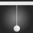 Магнитный трековый светильник подвесной белый LED 1*12W 4000K 750Lm Ra>80 36° IP20 D100xH92 48V