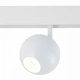 Магнитный трековый светильник белый LED 1*12W 4000K 680Lm Ra>80 36° IP20 L120xW100xH195 48V