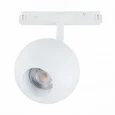 Магнитный трековый светильник белый LED 1*12W 4000K 680Lm Ra>80 36° IP20 L120xW100xH195 48V