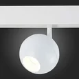 Магнитный трековый светильник белый LED 1*12W 4000K 680Lm Ra>80 36° IP20 L120xW100xH195 48V