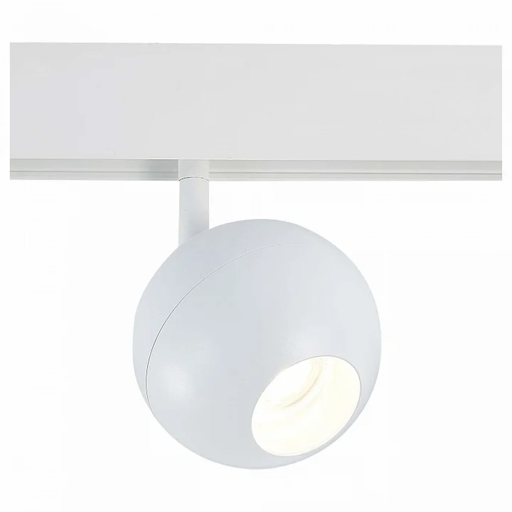 Магнитный трековый светильник белый LED 1*12W 4000K 680Lm Ra>80 36° IP20 L120xW100xH195 48V