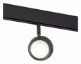 Магнитный трековый светильник Черный LED 1*10W 4000K 470Lm Ra>80 IP20 L120xW50xH176 48V