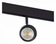 Магнитный трековый светильник Черный LED 1*10W 4000K 470Lm Ra>80 IP20 L120xW50xH176 48V