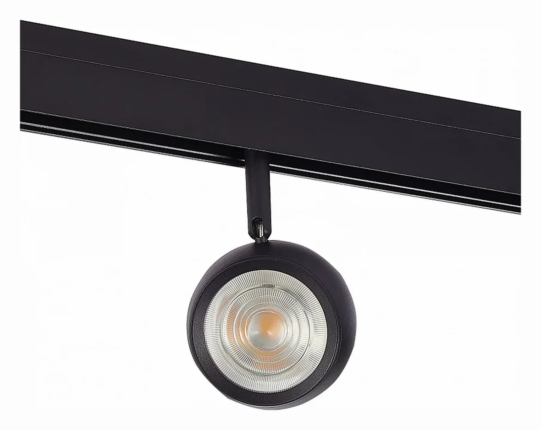 Магнитный трековый светильник Черный LED 1*10W 4000K 470Lm Ra>80 IP20 L120xW50xH176 48V