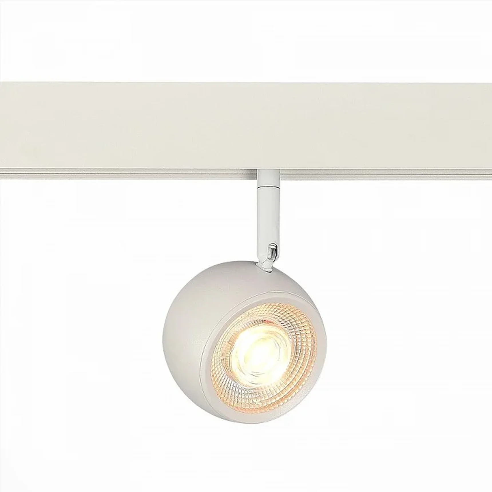 Магнитный трековый светильник Белый LED 1*10W 3000K 470Lm Ra>80 36° IP20 L120xW50xH176 48V