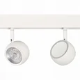 Магнитный трековый светильник Белый LED 1*10W 3000K 470Lm Ra>80 36° IP20 L120xW50xH176 48V