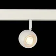 Магнитный трековый светильник Белый LED 1*10W 3000K 470Lm Ra>80 36° IP20 L120xW50xH176 48V