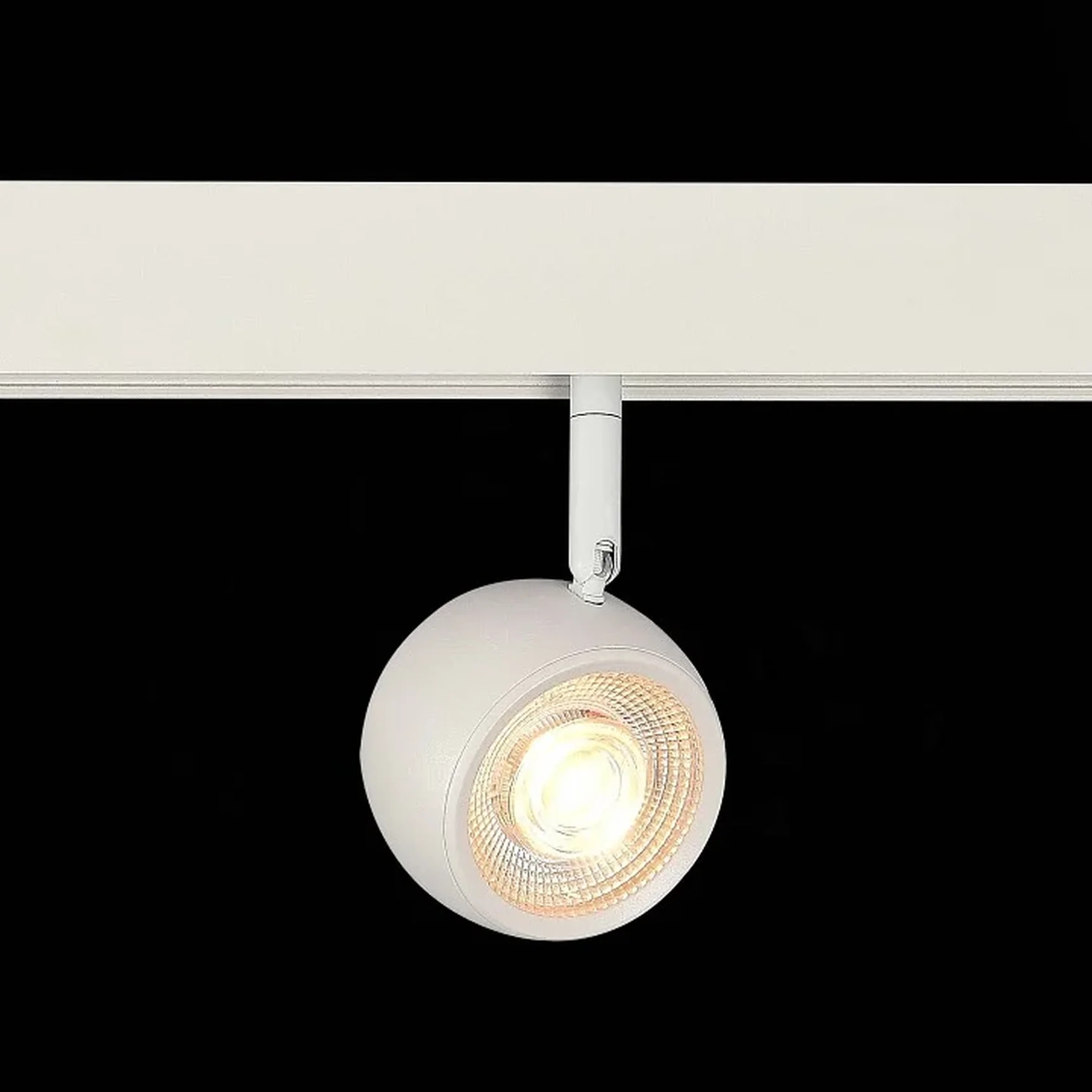 Магнитный трековый светильник Белый LED 1*10W 3000K 470Lm Ra>80 36° IP20 L120xW50xH176 48V