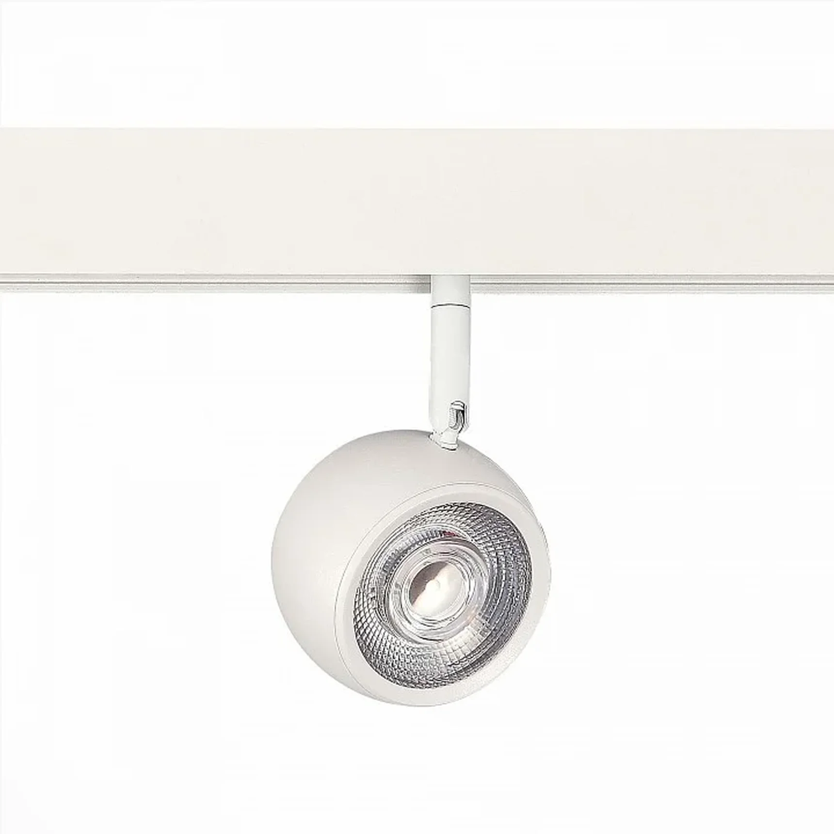 Магнитный трековый светильник Белый LED 1*10W 3000K 470Lm Ra>80 36° IP20 L120xW50xH176 48V