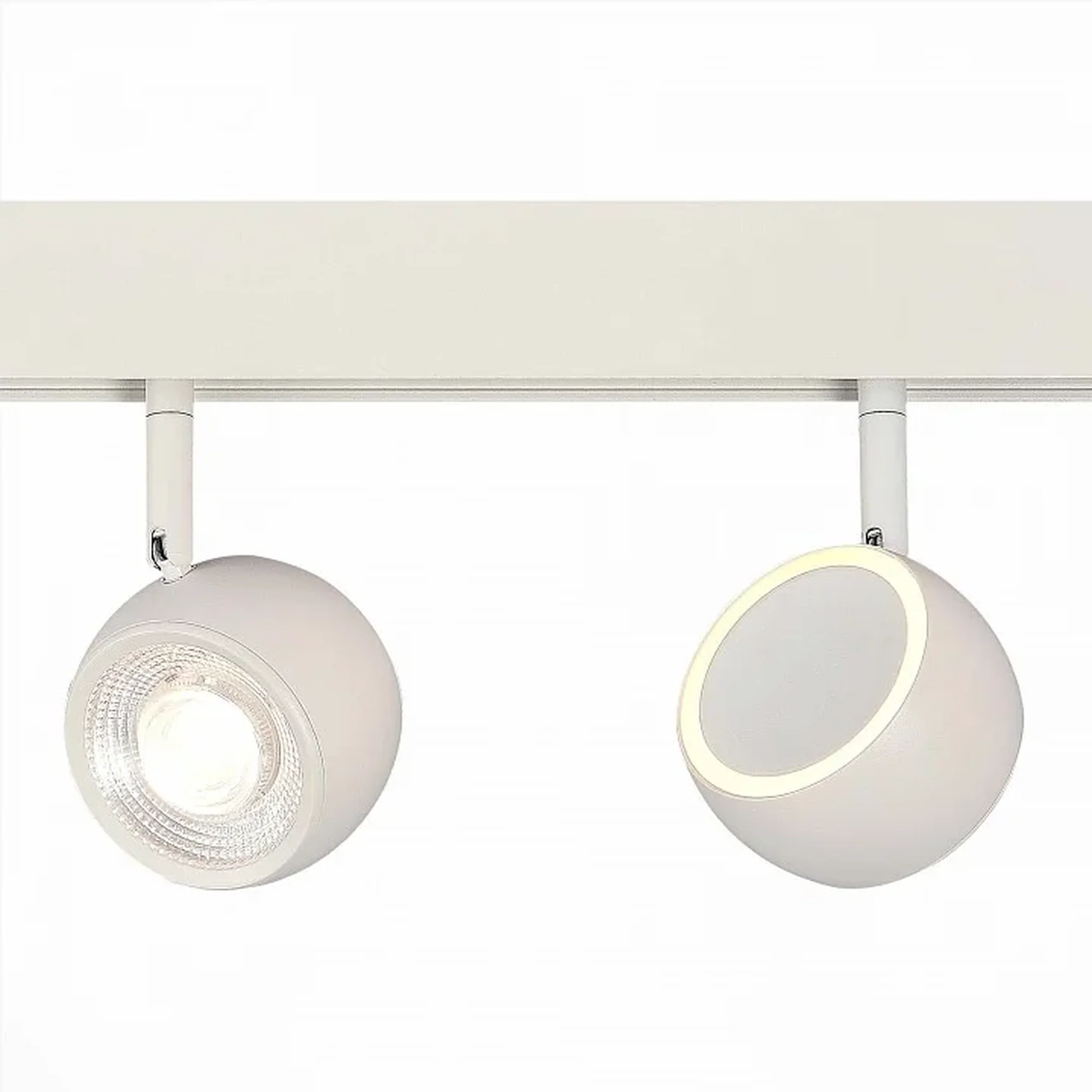 Магнитный трековый светильник Белый LED 1*10W 4000K 470Lm Ra>80 36° IP20 L120xW50xH176 48V