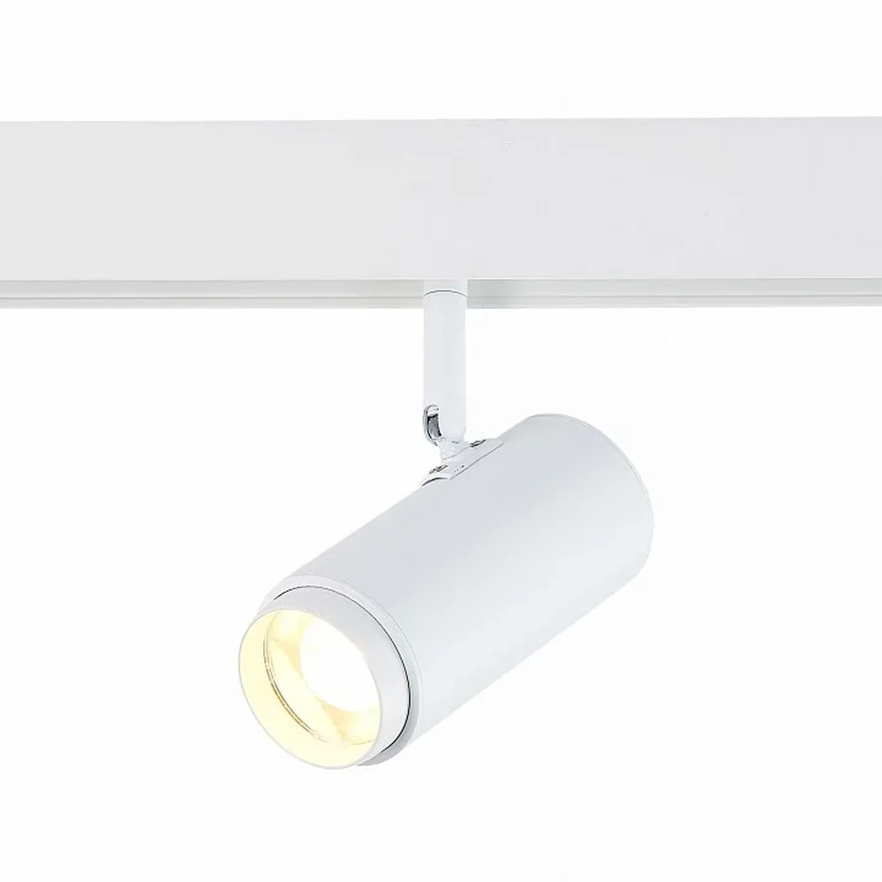 Магнитный трековый светильник ZOOM белый LED 1*6W 3000K 667Lm Ra>80 10-60° IP20 L137xW59xH178 48V