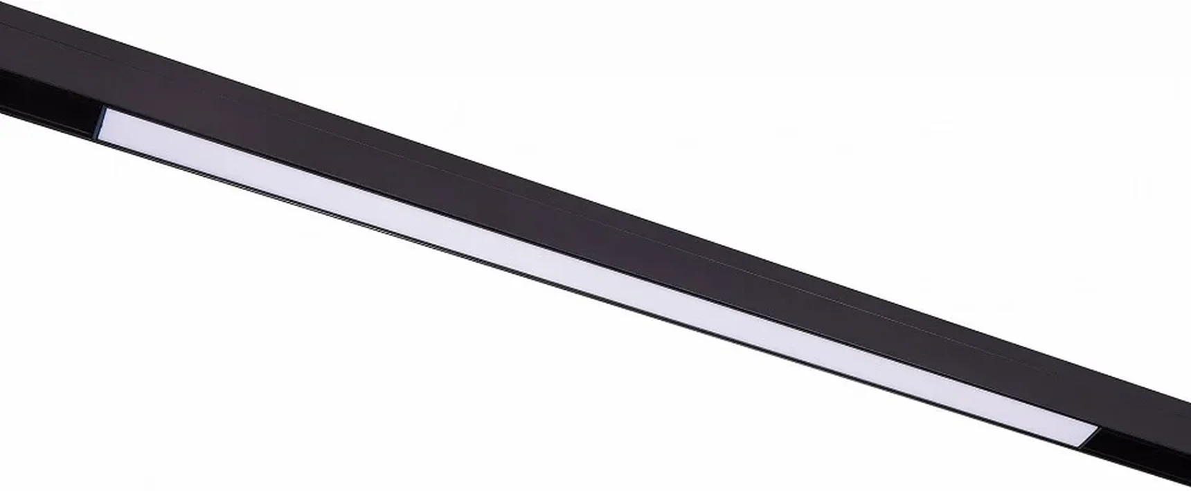 Магнитный трековый светильник Черный LED 1*20W 3000K 1 300Lm Ra>90 120 IP20 L606xW22xH44 48V