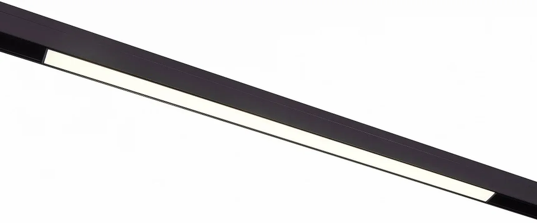Магнитный трековый светильник Черный LED 1*20W 3000K 1 300Lm Ra>90 120 IP20 L606xW22xH44 48V