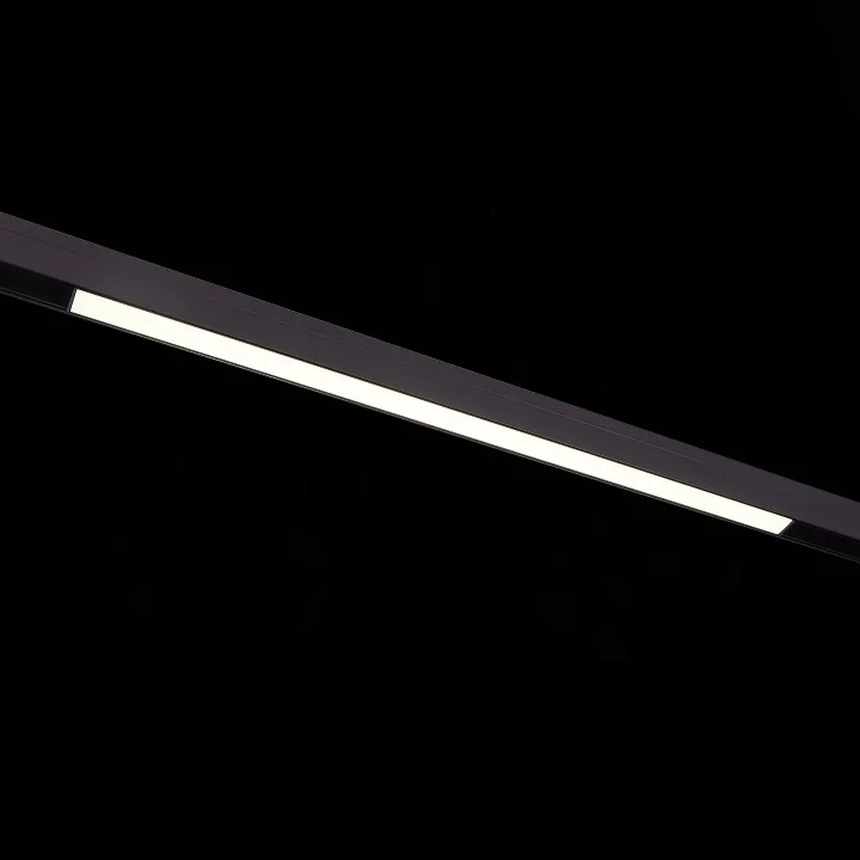 Магнитный трековый светильник Черный LED 1*20W 3000K 1 300Lm Ra>90 120 IP20 L606xW22xH44 48V