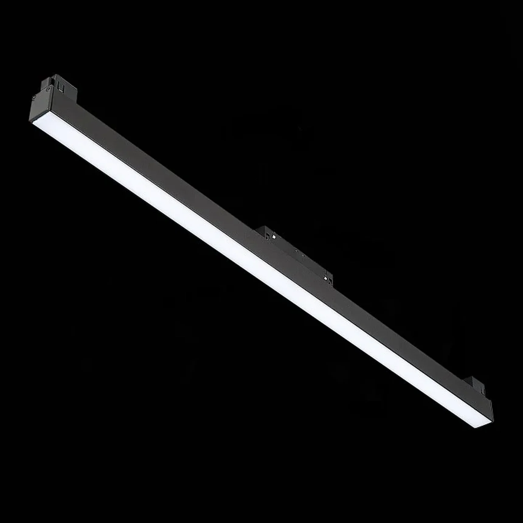 Магнитный трековый светильник Черный LED 1*20W 3000K 1 300Lm Ra>90 120 IP20 L606xW22xH44 48V