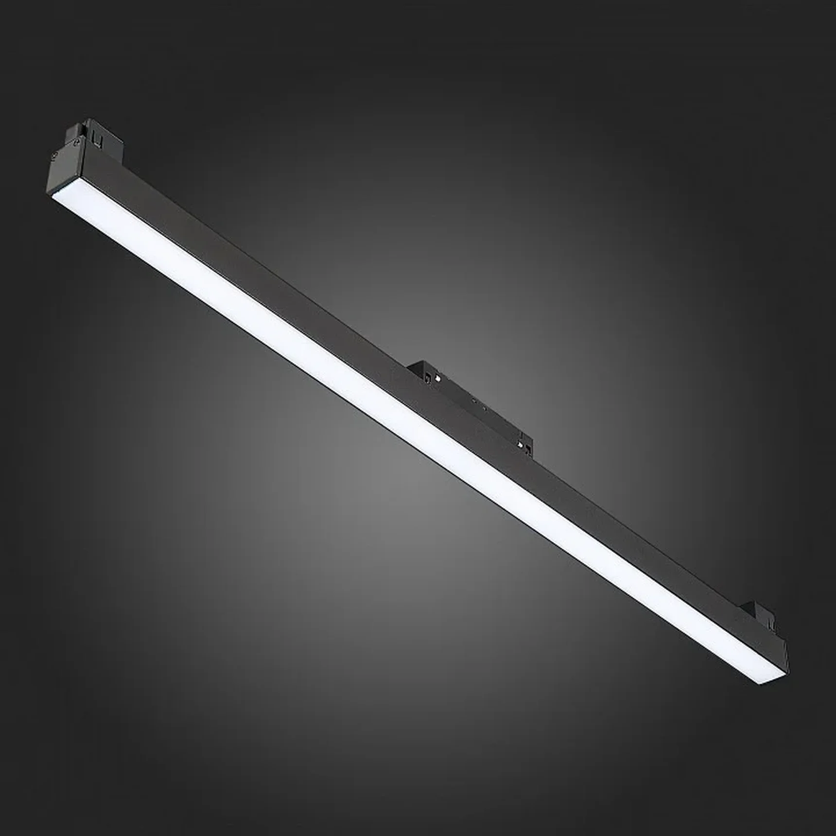 Магнитный трековый светильник Черный LED 1*20W 3000K 1 300Lm Ra>90 120 IP20 L606xW22xH44 48V