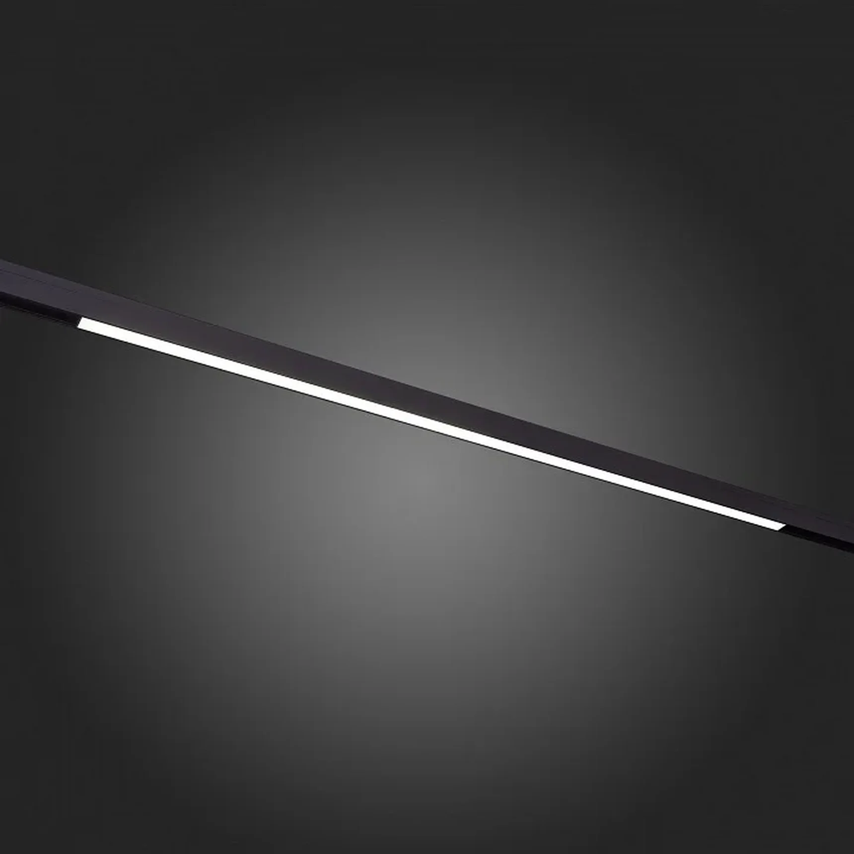 Магнитный трековый светильник Черный LED 1*40W 3000K 2 600Lm Ra>90 120 IP20 L1 206xW22xH44 48V