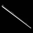 Магнитный трековый светильник Черный LED 1*40W 3000K 2 600Lm Ra>90 120 IP20 L1 206xW22xH44 48V
