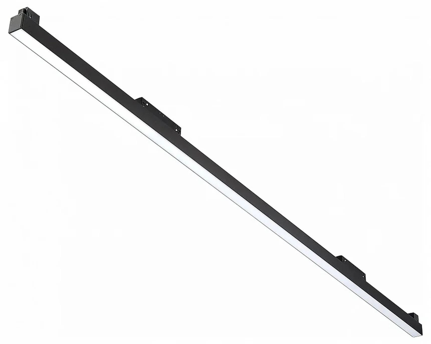 Магнитный трековый светильник Черный LED 1*40W 3000K 2 600Lm Ra>90 120 IP20 L1 206xW22xH44 48V