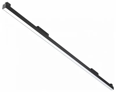 Магнитный трековый светильник Черный LED 1*40W 3000K 2 600Lm Ra>90 120 IP20 L1 206xW22xH44 48V