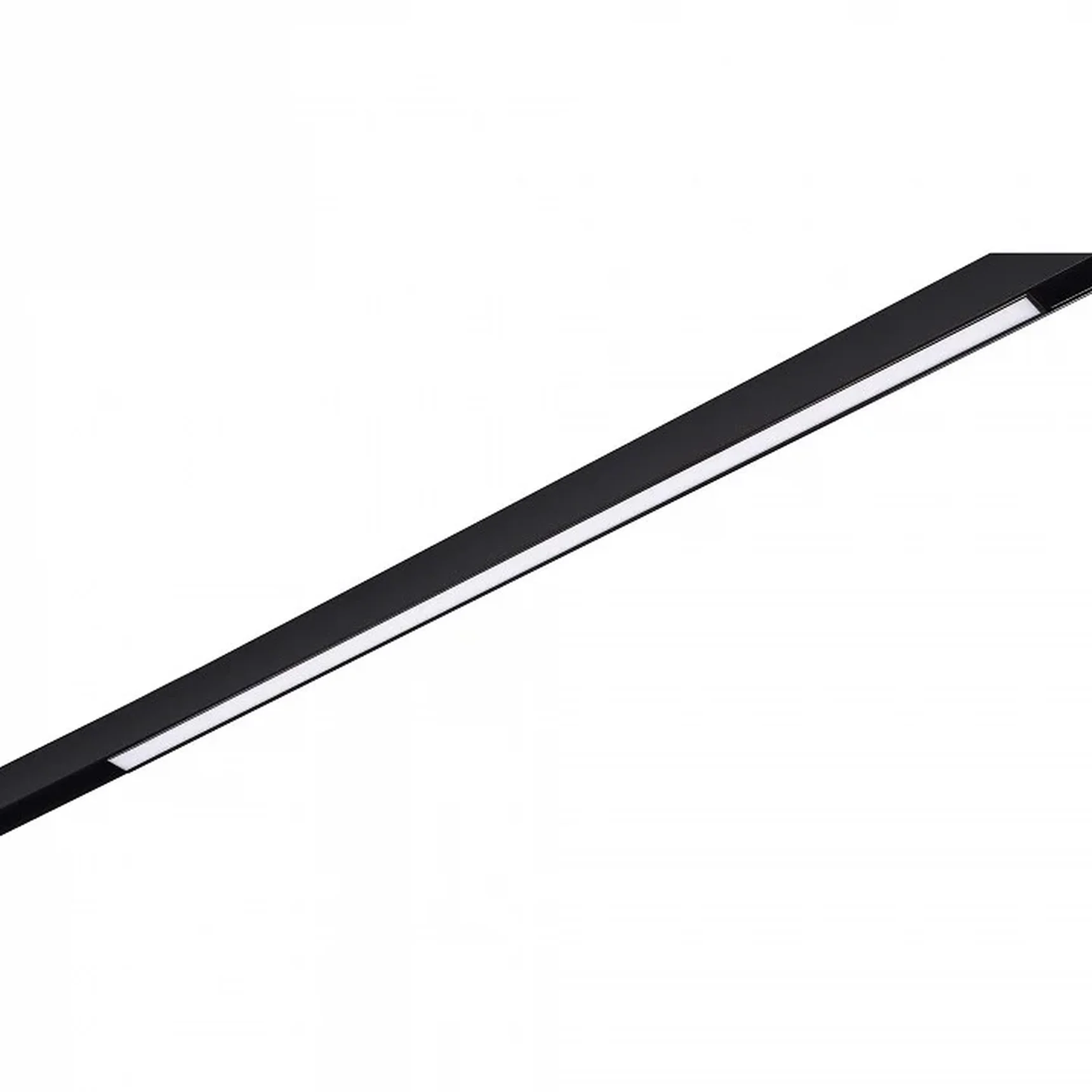 Магнитный трековый светильник Черный LED 1*30W 4000K Lm Ra90 120° IP20 L900xW22xH44 48V