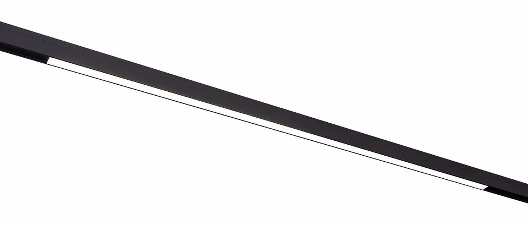 Магнитный трековый светильник Черный LED 1*30W 4000K Lm Ra90 120° IP20 L900xW22xH44 48V