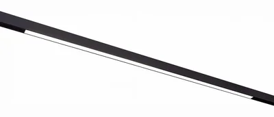 Магнитный трековый светильник Черный LED 1*30W 4000K Lm Ra90 120° IP20 L900xW22xH44 48V