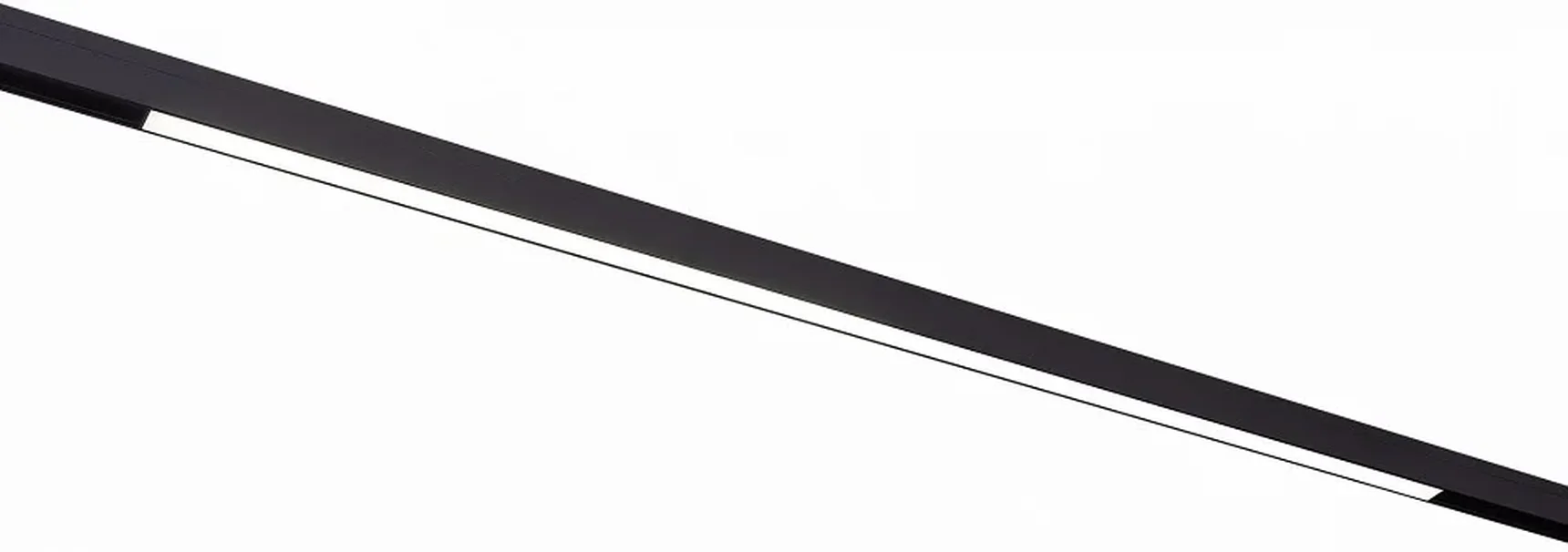 Магнитный трековый светильник Черный LED 1*40W 4000K 2 600Lm Ra>90 120 IP20 L1 206xW22xH44 48V