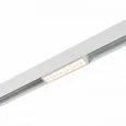 Магнитный трековый светильник белый LED 1*6W 3000K 532Lm Ra>80 36° IP20 L115xW22xH44 48V
