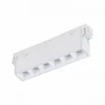 Магнитный трековый светильник белый LED 1*6W 3000K 532Lm Ra>80 36° IP20 L115xW22xH44 48V