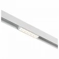 Магнитный трековый светильник белый LED 1*6W 3000K 532Lm Ra>80 36° IP20 L115xW22xH44 48V