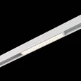 Магнитный трековый светильник белый LED 1*12W 3000K 1 009Lm Ra>80 36° IP20 L222xW22xH44 48V