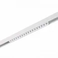 Магнитный трековый светильник белый LED 1*18W 3000K 1 407Lm Ra>80 36° IP20 L331xW22xH44 48V