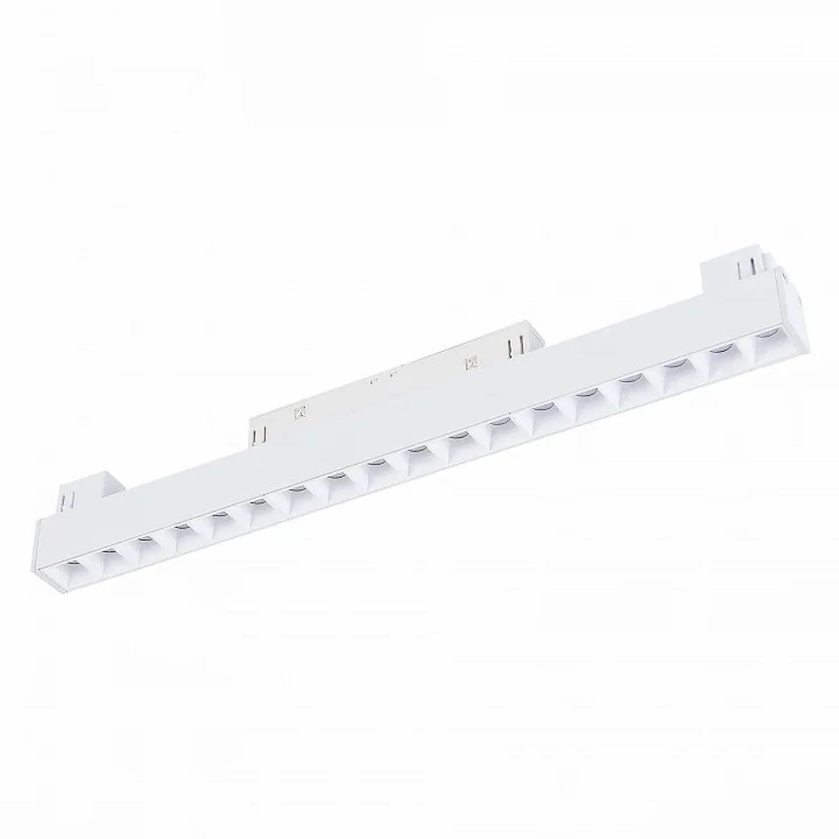 Магнитный трековый светильник белый LED 1*18W 3000K 1 407Lm Ra>80 36° IP20 L331xW22xH44 48V