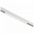 Магнитный трековый светильник белый LED 1*18W 3000K 1 407Lm Ra>80 36° IP20 L331xW22xH44 48V