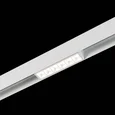 Магнитный трековый светильник белый LED 1*6W 4000K 532Lm Ra>80 36° IP20 L115xW22xH44 48V