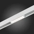 Магнитный трековый светильник белый LED 1*6W 4000K 532Lm Ra>80 36° IP20 L115xW22xH44 48V