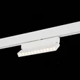 Магнитный трековый светильник белый LED 1*12W 3000K 1 009Lm Ra>80 36° IP20 L219xW22xH134 48V