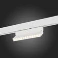 Магнитный трековый светильник белый LED 1*12W 3000K 1 009Lm Ra>80 36° IP20 L219xW22xH134 48V