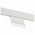 Магнитный трековый светильник белый LED 1*6W 4000K 532Lm Ra>80 36° IP20 L120xW22xH134 48V