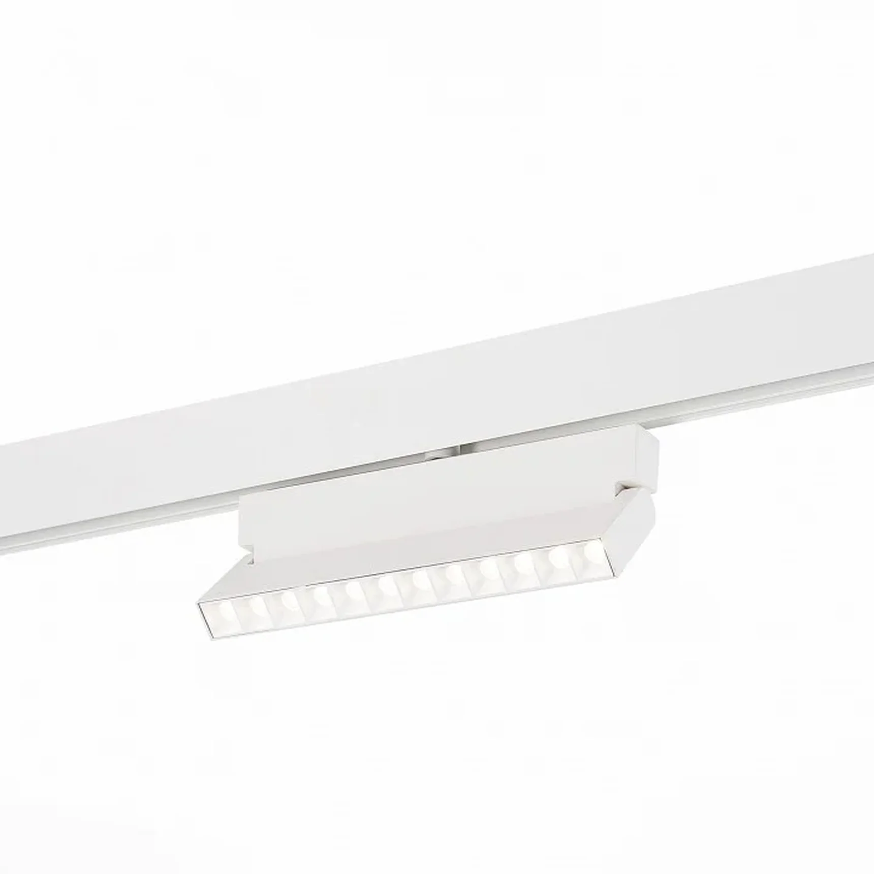 Магнитный трековый светильник белый LED 1*12W 4000K 1 009Lm Ra>80 36° IP20 L219xW22xH134 48V