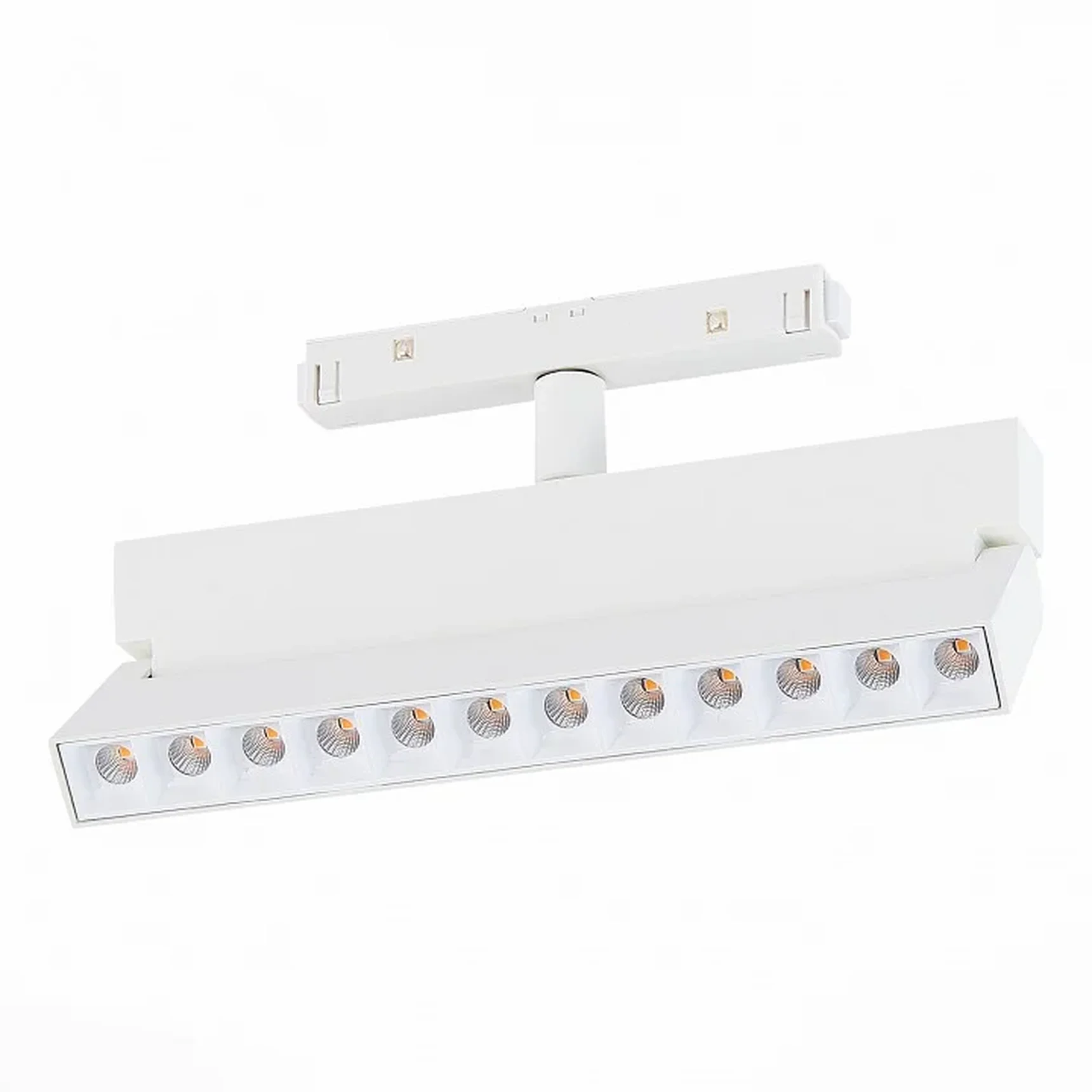 Магнитный трековый светильник белый LED 1*12W 4000K 1 009Lm Ra>80 36° IP20 L219xW22xH134 48V