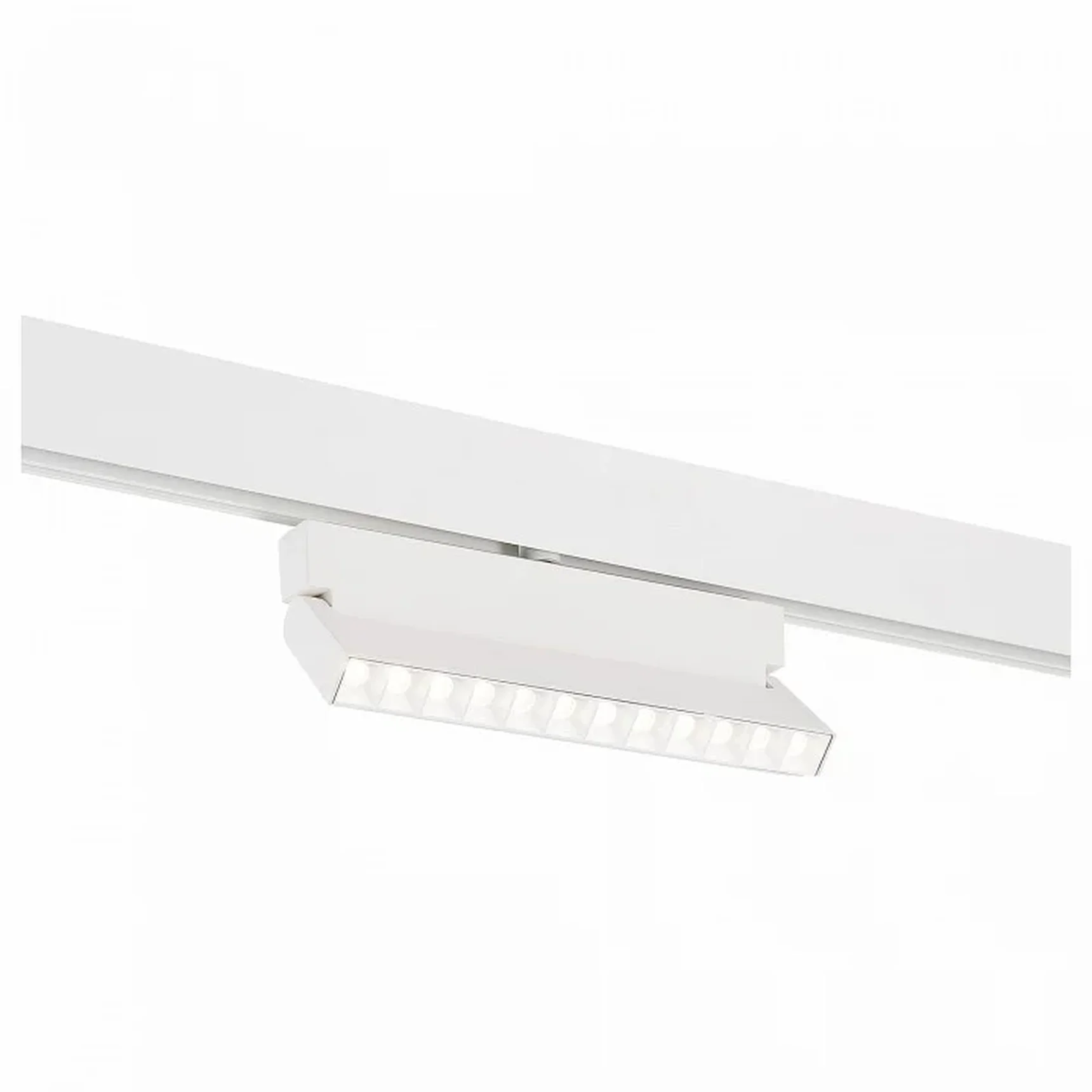 Магнитный трековый светильник белый LED 1*12W 4000K 1 009Lm Ra>80 36° IP20 L219xW22xH134 48V