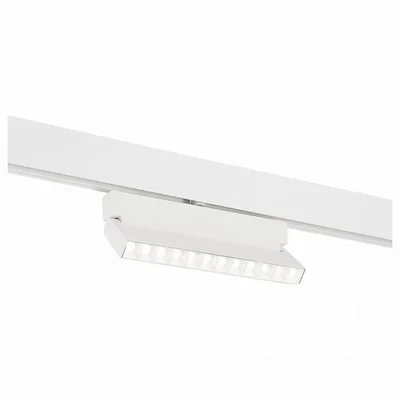 Магнитный трековый светильник белый LED 1*12W 4000K 1 009Lm Ra>80 36° IP20 L219xW22xH134 48V
