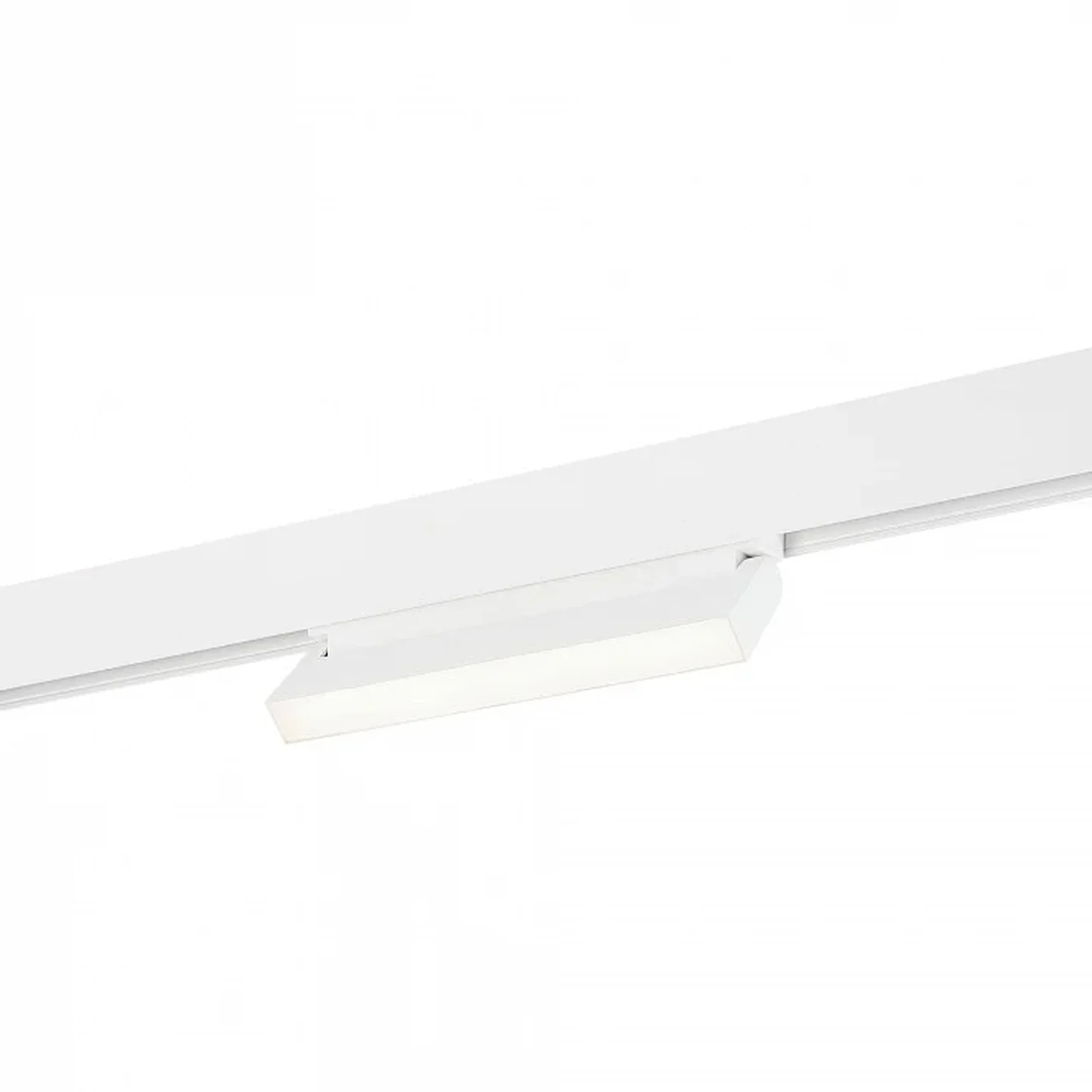 Магнитный трековый светильник Белый LED 1*12W 3000K 720Lm Ra>80 120 IP20 L219xW22xH108 48V