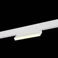 Магнитный трековый светильник Белый LED 1*12W 3000K 720Lm Ra>80 120 IP20 L219xW22xH108 48V