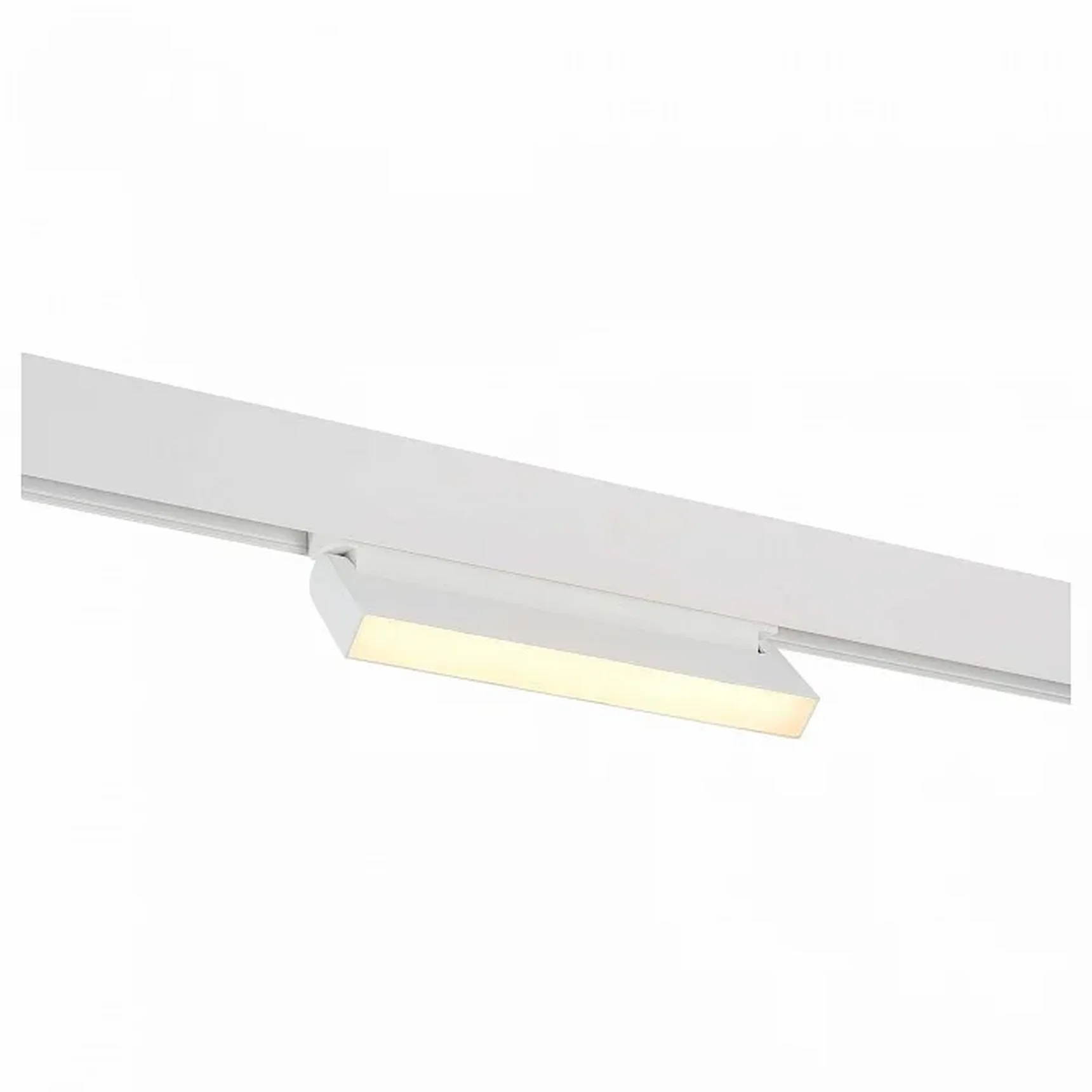 Магнитный трековый светильник Белый LED 1*12W 3000K 720Lm Ra>80 120 IP20 L219xW22xH108 48V