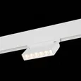Магнитный трековый светильник белый LED 1*6W 3000K 532Lm Ra>80 36° IP20 L120xW22xH108 48V