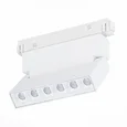 Магнитный трековый светильник белый LED 1*6W 4000K 532Lm Ra>80 36° IP20 L120xW22xH108 48V